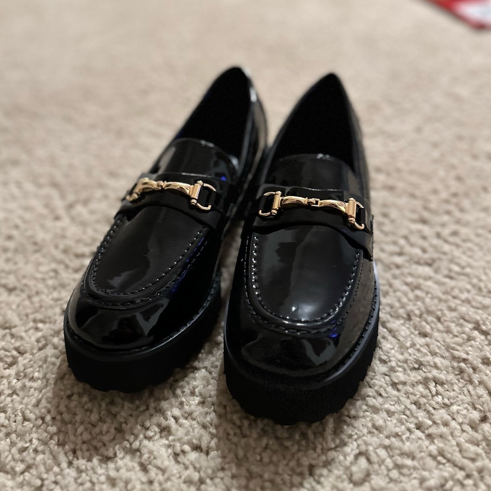 Princess Poly CAPRI LOAFERS BLACK Size 7